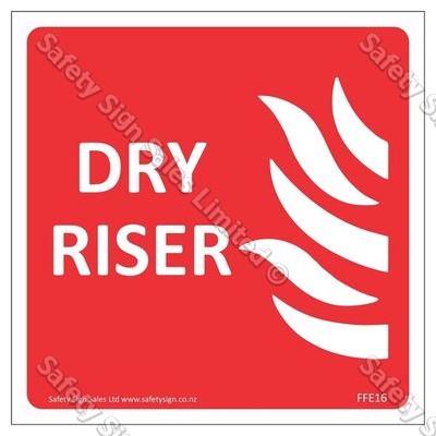 CYO|FFE16 - Dry Riser Label