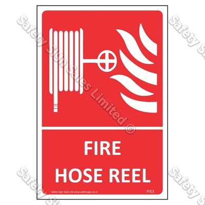CYO|FFE03 - Fire Hose Reel Label
