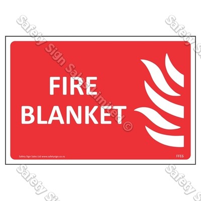 CYO|FFE06 - Fire Blanket Label