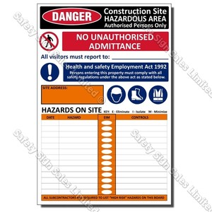 CYO|S03 Site Safe Sign