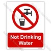 PA49 - Not Drinking Water Sign