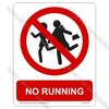 PA71 - No Running Sign