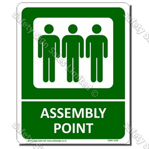 SC49 - Fire Assembly Point Sign