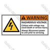 CYO|EL3 - Hazardous Voltage Label