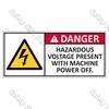 CYO|EL4 - Hazardous Voltage Label