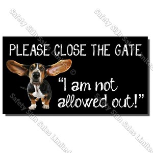 CYO|DS02 - Dog Gate Sign