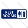 GA146 - Rest Rooms Sign