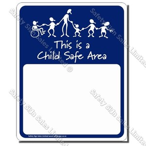 CYO|KSBlank - Custom Made Child Safe Sign