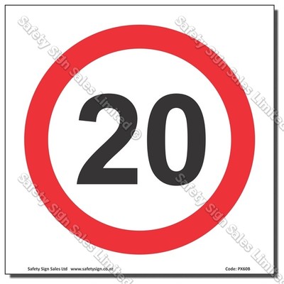 CYO|PX60 - Speed Sign "20"