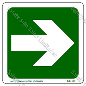SC39 - Arrow Sign