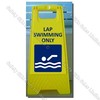 CYO|WG98J - Lap Swimming Only Sign