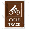 CYO|CPG07 - Cycle Track Sign