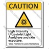 CYO|CA101 Caution UV Light Sign