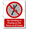 CYO-PA24 No Climbing The Fence 1