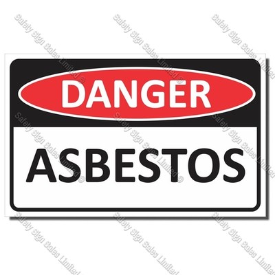 CYO|DA23 - Asbestos Sign