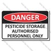CYO|DA26 - Pesticide Danger Sign