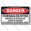 CYO|DA27 - Formaldehyde Danger Sign