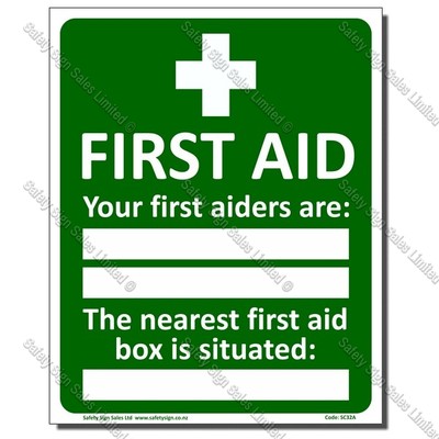 CYO-SC32A - First Aid Sign