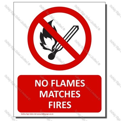 CYO-PA32 NO Flames Fires Matches