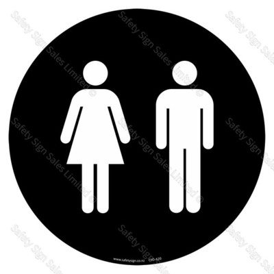 CYO|A20 - Restroom | Toilet Sign