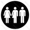 CYO|A21 - Restroom | Toilet Sign
