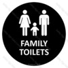 CYO-A22D Family Toilets Sign