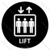 CYO|A34A - Lift Sign