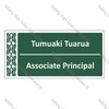 Associate Principal | Tumuaki Tuarua - ME002