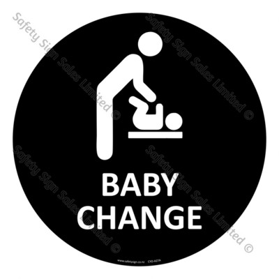 CYO|A27A - Baby Change Sign