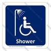 CYO|GA149D – Accessible Shower Sign
