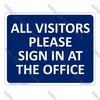 CYO|GA303A – Visitor Sign in Sign