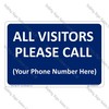 CYO|GA304A – All Visitors Please Call Sign