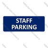 CYO|GA116 – Staff Parking Sign
