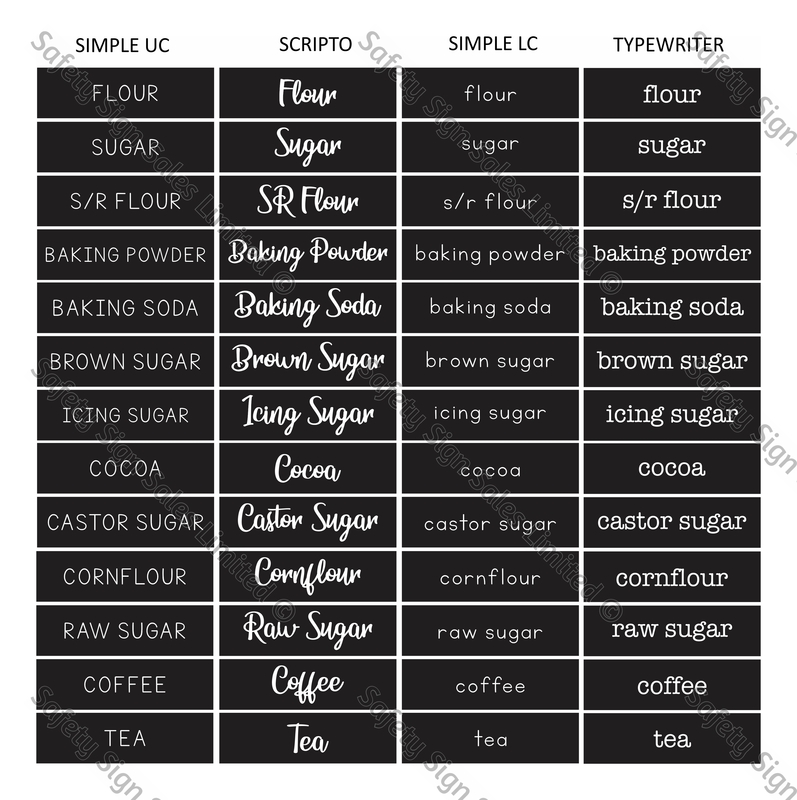 Labels template