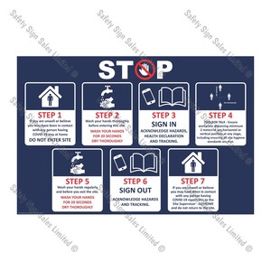 CYO|S11 - Site Safety Sign COVID-19