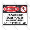 DA14 - Hazardous Substances Sign