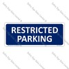 CYO|GA112 – Restricted Parking Sign