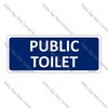 CYO|GA143A - Public Toilet Sign