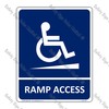 RA – Ramp Access Sign