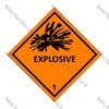 CYO|DG1.1 - CLASS 1.1, 1.2 - Explosive Dangerous Goods Sign