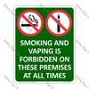 CYO|SF03B - Smoking and Vaping Premises Sign