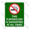 CYO|SF17C - Smokefree Playground Sign