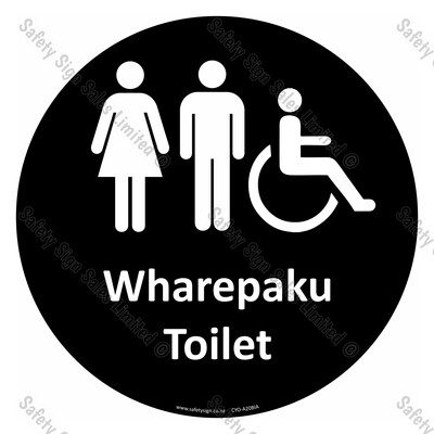 CYO|A20BIA Wharepaku Toilet Accessible Sign