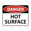 CYO|DA16 - Hot Surface Sign