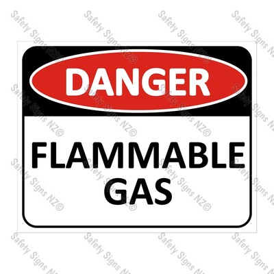 CYO|DA21 - Flammable Gas Sign