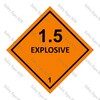 CYO|DG1.5 - Explosive Dangerous Goods Sign