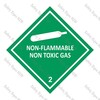 CYO|DG2.2 - Non Flammable Gas Dangerous Goods Sign