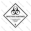 CYO|DG6.2 - Infectious Substance Dangerous Goods Sign