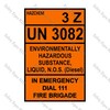 CYO|HZ10 - 3Z 3082 Diesel Flashpoint Over 60 degrees Sign