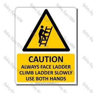 CYO|WC05 – Ladder Safety Sign